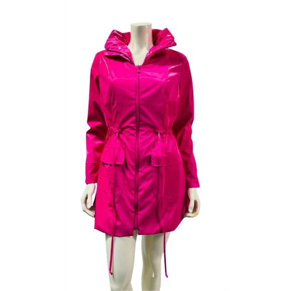 SAMUEL DONG Jackets & Blazers - NEW SAMUEL DONG women's rain jacket in pink